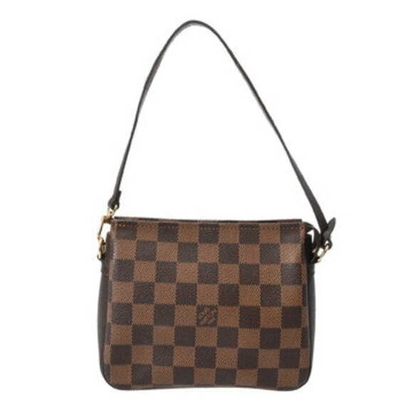 LOUIS VUITTON Brown Damier Canvas Pouch